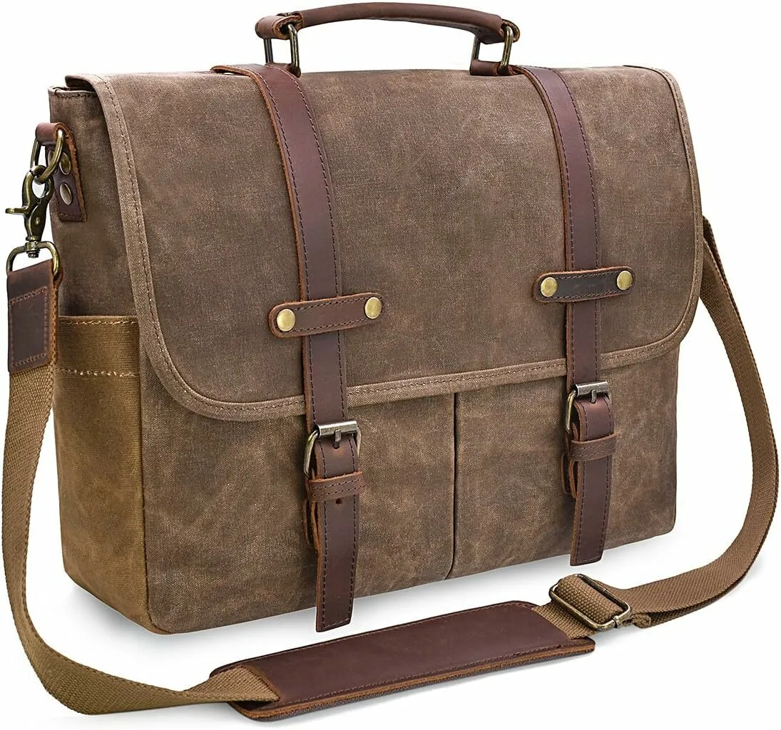 Messenger Bag For Men Genuine Leather Review